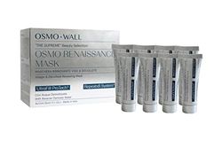 Osmowall OSMO RENAISSANCE MASK Maschera Viso Collo Décolleté Idratante Antirughe. Efficace contro rughe e linee di espressione. Pelle più idratata, uniforme, giovane. 8 Tubi richiudibili da 12ml