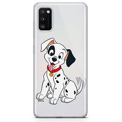 ERT GROUP mobiel telefoonhoesje voor Samsung A41 origineel en officieel erkend Disney patroon Dalmatian 006 optimaal aangepast aan de vorm van de mobiele telefoon, gedeeltelijk bedrukt