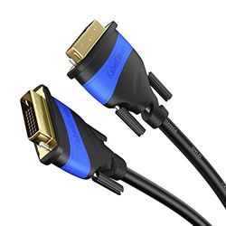 KabelDirekt 1,5m Cavo DVI Dual Link, Dual Link DVI-D, 24+1 Pin, Full HD 1080p, 3D, 2560 x 1600, 60Hz+ 1,5m Cavo HDMI 4K, compatibile con HDMI 2.0a/b, 2.0, 1.4a, 4K Ultra HD, 3D, Full HD 1080p, HDR