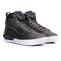 Dainese Men's Metractive D-WP Shoes Motorcycle Boot, Smoke-Green/White, 10 UK