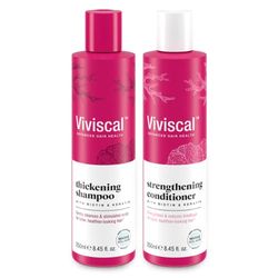 Bundle of Viviscal Hair Thickening Shampoo and Conditionar for Naturally Thicker & Fuller Looking Hair, 250ml