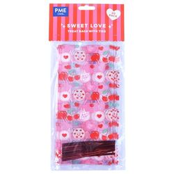 PME 20 cadeauzakjes voor Valentijnsdagfeestjes – zoete liefde, rechthoekig