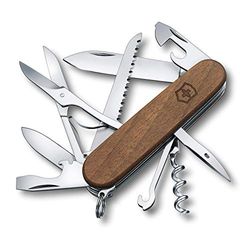 Victorinox, Huntsman Wood, coltellino svizzero in legno (13 funzioni, lama grande, seghetto)