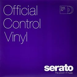 12" Serato Control Vinyl - Standard Colors - Purple (PAIR)