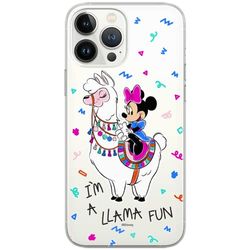 ERT GROUP mobiltelefonfodral för Huawei P30 originalt och officiellt licensierat Disney mönster Minnie 049 Vit optimalt anpassad till formen på mobiltelefonen, gedeeltelijk transparant