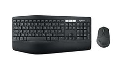 Logitech MK850 Clavier RF sans Fil + Bluetooth QWERTY Pannordique Noir