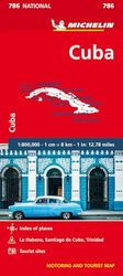 Cuba - Michelin National Map 786: Map (MICHELIN NATIONAL MAPS)