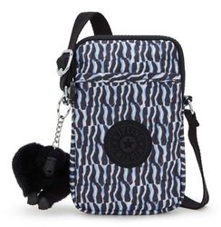 Kipling Tally Sac de Téléphone, Sacs de Téléphone, Holiday Waves (Bleu)