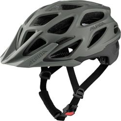 ALPINA MYTHOS 3.0 - Lichte en goed geventileerde fietshelm voor volwassenen – Aanpasbare helm met antibacteriële kussens voor optimaal comfort en bescherming, coffee-grey matt, 52-57 cm