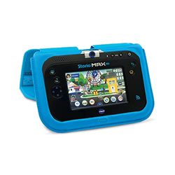 VTech - Storio, Étui à Rabat Bleu pour Tablette, Protection 2 en 1, Compatible Storio MAX et Storio MAX 2.0, Cadeau Enfant de 3 Ans à 11 Ans - Contenu en Français