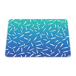Bonamaison, Tapis de Souris Rectangle Imprimé Numériquement, Fond Antidérapant, pour Bureau et Maison, Taille: 22x18cm