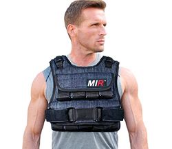 miR Luchtstroom verstelbaar gewogen vest, 20 lbs