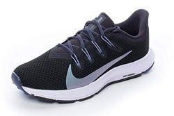 Nike Quest 2, Scarpe da Campo e da Pista Donna, Multicolore (Oil Grey/Dark Grey-Stellar Indigo 005), 36 EU