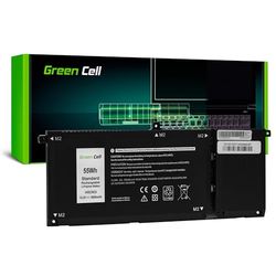 Green Cell Batería H5CKD TXD03 para DELL Inspiron 13 7306 Silver 14 5400 5401 5406 5408 7300 7405 15 5501 5502 5508 5509 7506 Latitude 3410 (3610 mAh, 15,2 V, Negro)