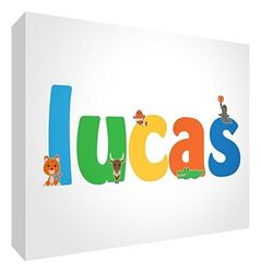 Little Helper LUCAS-A5BLK-15DE diamant polerad baby minnen/tok, personanpassad med pojknamn, Lucas, stor, 15 x 21 x 2 cm