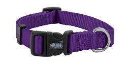 Weaver Cuir Prism Snap-n-go Collier, 07-0800-PU, Violet, 5/8 inches x 9 Inches-13 inches/S