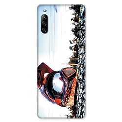 Beschermhoes voor Sony Xperia L4 Moto crosshelm