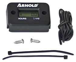 ARNOLD 6011-HM-0001 Compteur Horaire, Noir