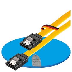 Sonero® cable de datos SATA III 6Gb/s, 0,50 m, amarillo