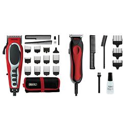 Wahl Fade Pro Hair Clipper, Perfect Fade, Men's Hair Clippers, Afro Head Shaver, Hair Clippers for Men, Men's Hair Balding Clippers, Head Shaver, Corded & T-Pro Corded T-Blade Trimmer