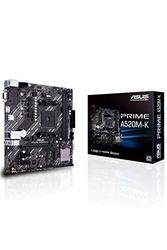 ASUS PRIME A520M-K AMD A520 (Ryzen AM4) Micro ATX moederbord met M.2 sleuf, 1 GB ethernet, HDMI/D-Sub, SATA 6 Gbit/s, USB 3.2 Gen 1 Type-A