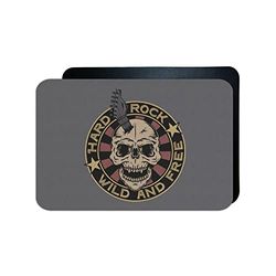 Bonamaison, Rektangulär gamingmusmatta med digitalt tryck för spelare, halkfri baksida, för kontor och hem, spel för enspelare, storlek: 45 x 30 cm