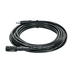 Rallonge de flexible Bosch - Accessoire pour nettoyeur haute pression (Noir, 6m)