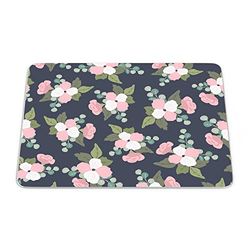Bonamaison, Tapis de Souris Rectangle Imprimé Numériquement, Fond Antidérapant, pour Bureau et Maison, Taille: 22x18cm