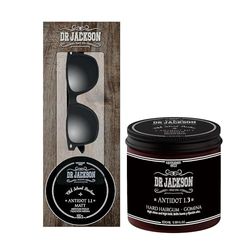 DRJACKSON KIT ANTIDOT 1.3 HARD HAIRGUM + OCCHIALI - Set che combina gel fissante ad alta intensità con occhiali protettivi, perfetto per ottenere un'acconciatura duratura ed elegante.