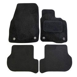 Sakura WW8101 Fully Tailored Carpet Floor Mats, Black