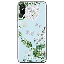 ERT GROUP mobiltelefonfodral för Xiaomi REDMI 9A originalt och officiellt licensierat Babaco mönster Flowers 030 optimalt anpassad till formen på mobiltelefonen, fodral tillverkad av TPU-plast