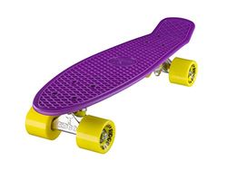Ridge Skateboard 55 Cm Mini Cruiser Retro stijl in M wielen Compleet U kant-en-klaar gemonteerd