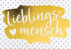 General Blingbling Favourite Person Card 4.5" x 6.6"