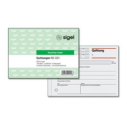 Sigel RC021 formulario comercial - formularios comerciales (A6 q, Verde)