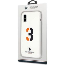 Cover Cool per iPhone X/iPhone XS Licencia Polo Ralph Lauren Bianco