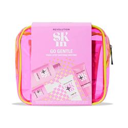 Revolution Skin, Go Gentle 4 Step Starter Kit, Skincare Set Includes Cleanser, Toner, Serum & Moisturiser, Vegan & Cruelty-Free, 4 Products Included
