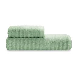 GUZZINI Classic - Toallas Baño de Algodón 100%Certificados OekoTex, Juego de Toallas de Baño Completo con Toallas Lavabo 60x110 (1 Pieza) y Bidet 40x60 (1 Pieza) Suave Absorbente, Toalla Baño Duradera