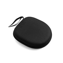 System-S - Custodia protettiva antiurto, con chiusura lampo, per cuffie, colore: Nero