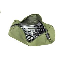 Lucx herenset 14-TLG + tas, olijfgroen, large