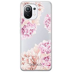 ERT GROUP etui na telefon Xiaomi 11, case oryginalny i oficjalnie licencjonowany przez Babaco, wzór Kwiaty 001, optymalnie dopasowane, plecki z TPU częściowo przeźroczyste