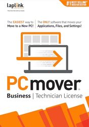 Laplink PCmover Business - Software de migración de PC a PC - Tarifa de licencia inicial | Technician | 10 Dispositivo | Código de activación PC enviado por email