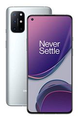 OnePlus 8T Lunar Silver | Pantalla de 6,5 pulgadas 120 Hz FHD+ Fluid Display | 8 GB de RAM + 128 GB de almacenamiento | Quad cámara | 65W Warp Charge | Dual SIM | 5G | 2 años de garantía