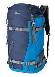 Lowepro LP37231-PWW Powder BP 500 AW Zaino Outdoor per Trekking Invernale, Escursionismo, Capiente per Attrezzatura Photo/Video,DSLR/Mirrorless/Lenses e Accessori Personali, Blu