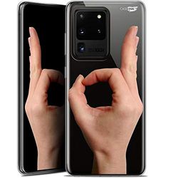 Caseink fodral för Samsung Galaxy S20 Ultra (6.9) gel HD [tryckt i Frankrike - Galaxy S20 Ultra fodral - mjukt - stötskyddat ] The Round Game