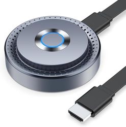 Miracast Wireless Hdmi Dongle Adapte, Hdmi Bluetooth Adapter Wi-Fi Dongle con Screen Mirror para Streaming de vídeo/Audio/Transferencia de Archivos Desde Ordenador portátil, PC, Smartphone a HDTV,
