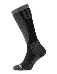 Jack Wolfskin Calze da Sci Merino H, Nero, 39 Unisex-Adulto