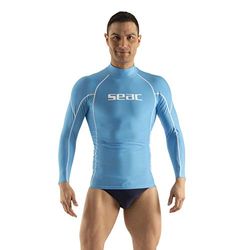 Seac RAA Long Evo Rashguard met Lange Mouwen voor Heren; UV Zwem- en Snorkeltop