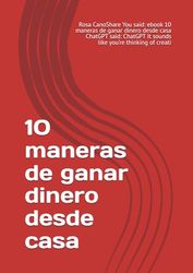 10 maneras de ganar dinero desde casa