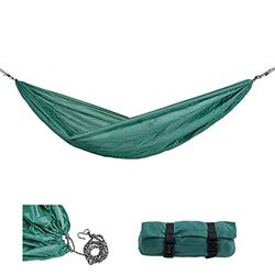 AMAZONAS Ultra-Light hangmattenset Travel Set Jungle grote lichte hangmat incl. touw en haak 450 g 275 x 140 cm pakmaat 21,5 x 7,5 cm tot 120 kg