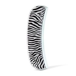 The Curve Durable Nail File Small and Curved (ZEBRA) - Lime à ongles en verre - Limes à ongles de haute qualité ongles naturels